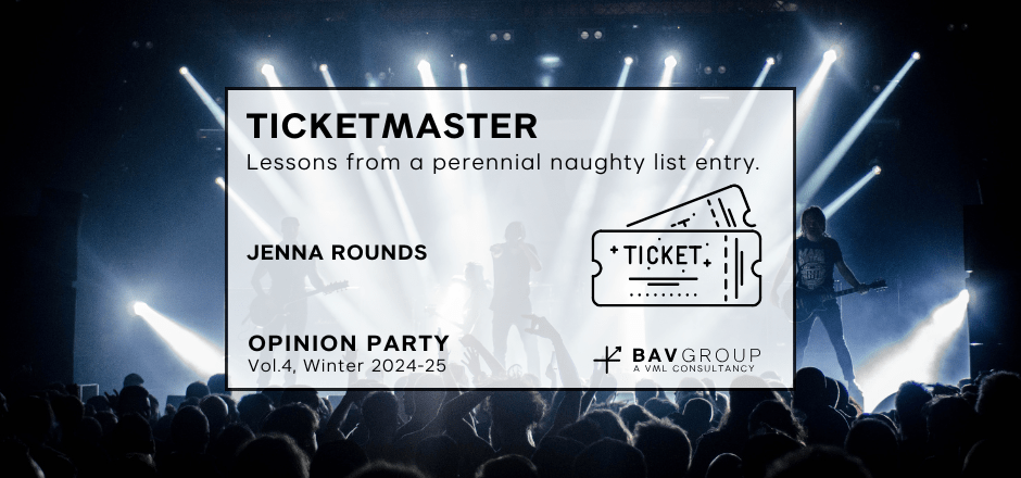 Ticketmaster: lessons from a perennial naughty list entry | background image is a rock concert