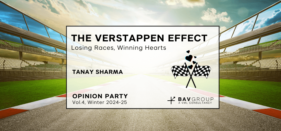 The Verstappen Effect: Losing Races, Winning Hearts || Tanay Sharma || Opinion Party Vol.4, Winter 24-25 || BAV Group