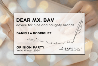 Dear Mx. BAV | Advice for nice and naughty brands