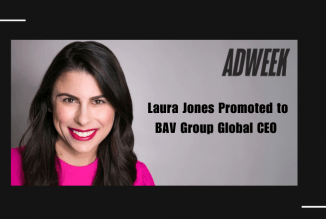 Laura Jones promoted to global ceo BAV Group