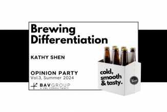 Brewing Brand Differentiation by Kathy Shen | Opinion Party | BAV Group | Summer 2024